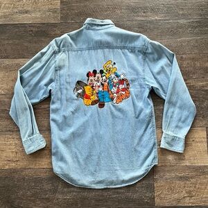 Disney Vintage Denim Shirt-S
